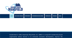 Desktop Screenshot of downtownmansfield.com
